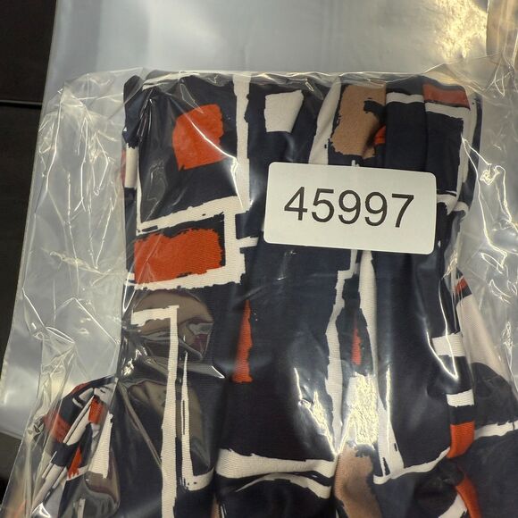 Tacera Dress Women 3X Plus Black Geometric Mini Short Sleeveless Round Neck - Picture 8 of 8